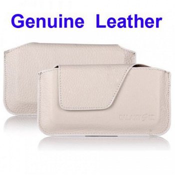 Genuine Leather Case Pouch Hoesje voor Samsung Galaxy SIII i - 1