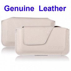 Genuine Leather Case Pouch Hoesje voor Samsung Galaxy SIII i