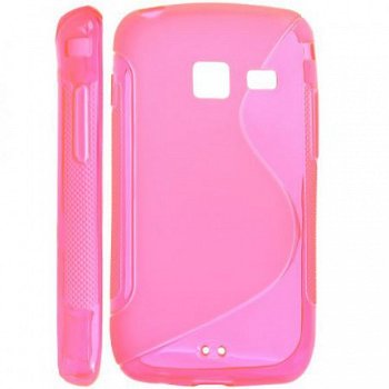 Comutter Silicone Samsung Galaxy Y Duos GT-S6102 pink, Nieuw - 1