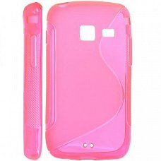 Comutter Silicone Samsung Galaxy Y Duos GT-S6102 pink, Nieuw