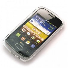 Comutter Silicone Samsung Galaxy Y Duos GT-S6102 transparant