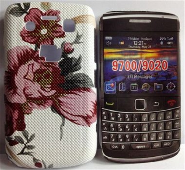 Blackberry Bold 9700 9780 Fluorescent Serie Hoesje rood, Nie - 1