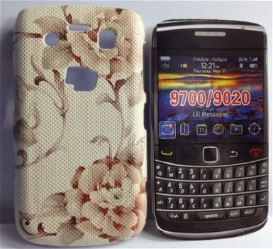 Blackberry 9700 9780 Bold Lotus Flowery Hard hoesje, Nieuw, - 1