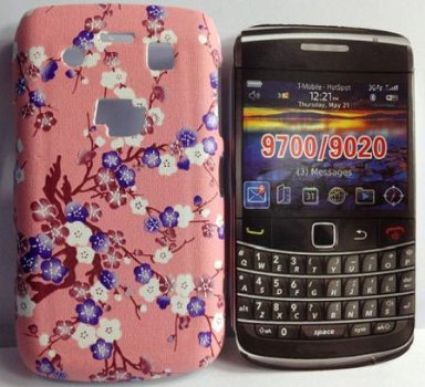 Blackberry Bold 9700 9780 Flower Leaf Hard Hoesje, Nieuw, €6 - 1