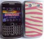 Print Plastic Back Case Blackberry 9700 9780 bold pink, Nieu - 1 - Thumbnail