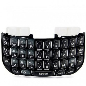 Keypad Blackberry 8520 Curve zwart, Nieuw, €6.99 - 1