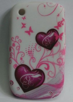 Seance Soft Silicone hoesje TS08 Blackberry 8520 9300 Curve, - 1
