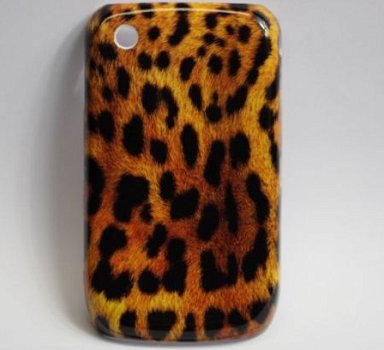 Tiger Print hard Coated Blackberry 8520 9300 Curve, Nieuw, € - 1