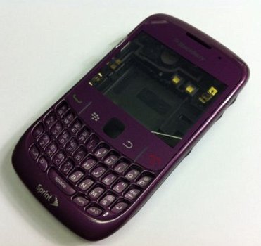 Cover Blackberry 8520 Curve Indigo Origineel, Nieuw, €35 - 1