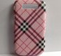 Blackberry Torch 9810 9800 Plaid Hard Serie hoesje pink, Nie - 1 - Thumbnail