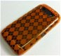 Argyle TPU Silicone hoesjes Blackberry 9860 Torch Oranje, Ni - 1 - Thumbnail