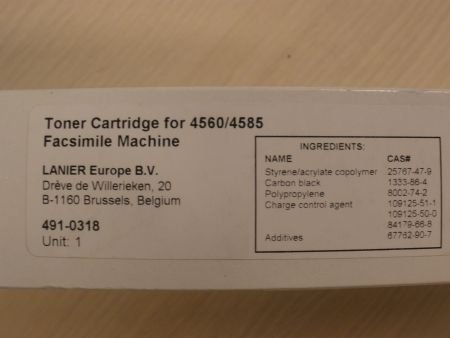 LANIER toner cartridge for fax 4560/4585 - 1
