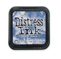 Tim Holtz distress inktpad faded jeans - 1