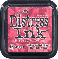 Tim Holtz distress inktpad fired brick - 1