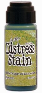 Tim Holtz distress stain crushed olive - 1