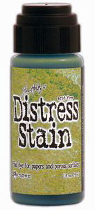 Tim Holtz distress stain crushed olive - 1