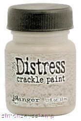 Tim Holtz distress crackle paint antique linnen - 1