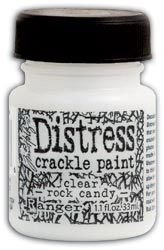 Tim Holtz distress crackle paint clear rock candy - 1