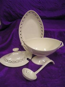 Authentic Leedsware-Pierced by Leedsware Pottery&Co.England