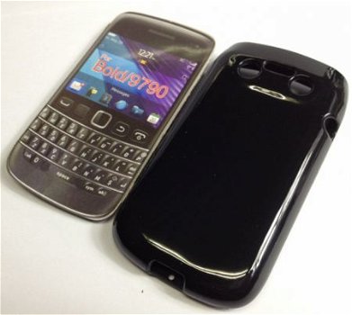 Gel Silicone hoesje Black Blackberry Bold 9790, Nieuw, €6.99 - 1