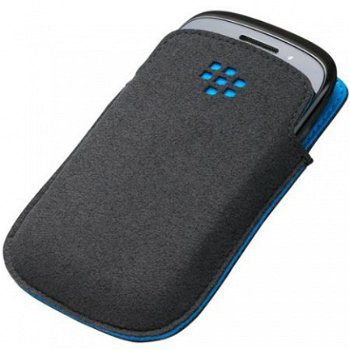 BlackBerry 9320 Curve Pouch Hoesje Blauw Origineel, Nieuw, € - 1