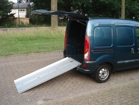 Rolstoellaadplaten div. Lengtes Alu Scootmobiel laadplaten. - 1