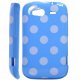 TPU Back Skin Protective Case Cover voor HTC Wildfire S blau - 1 - Thumbnail