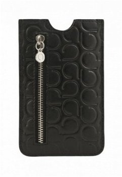 Deluxe Logo Alesio Black Leather Case Size XL, Nieuw, €34.95 - 1