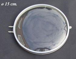 === Pendule deur = bol glas = gebruikt === 15191