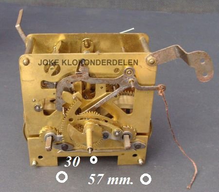 === Pendule uurwerk = CB = gebruikt === 15182 - Afbeelding 2
