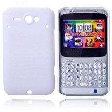 Skin Hard Case Hoesje HTC ChaCha White, Nieuw, €8.99