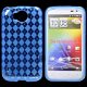 Argyle TPU Case Hoesje Blauw HTC Sensation XL, Nieuw, €7.99 - 1 - Thumbnail