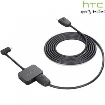 HTC AC M490 HDMI Adapter + HDMI Kabel Origineel, Nieuw, €27. - 1