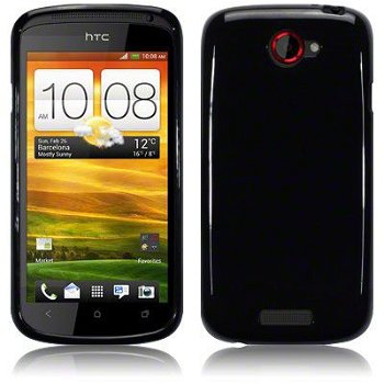 TPU Silicone hoesje HTC One S zwart, €6.99 - 1