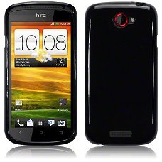 TPU Silicone hoesje HTC One S zwart, €6.99