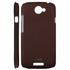 Moshi iGlaze hard Case hoes HTC One S bruin, Nieuw, €6.99