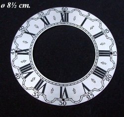 === Wijzerplaat = Zaanse klok = gebruikt === 15219