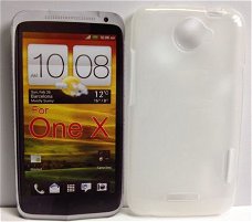 Gel Silicone hoesje Transparant HTC One X, Nieuw, €6.99
