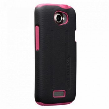 Case-Mate HYBRID Tough Case HTC One X Black Pink, Nieuw, €21 - 1