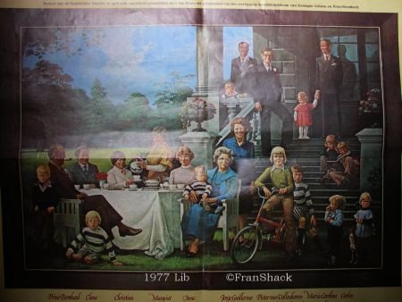 [1977] Libelle poster Kon.familie, Jan Kruis, Libelle - 1