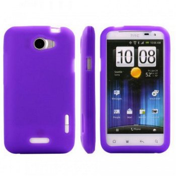Simple Style Silicone Hoesje voor HTC One X paars, €6.99 - 1