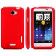 Simple Style Silicone Hoesje voor HTC One X rood, €6.99 - 1 - Thumbnail
