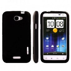 Simple Style Silicone Hoesje voor HTC One X zwart, Nieuw, €6