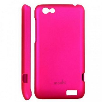Moshi iGlaze hard Case hoes HTC One V hot pink, Nieuw, €6.99 - 1