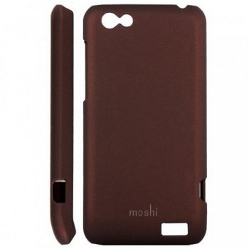 Moshi iGlaze hard Case hoes HTC One V bruin, Nieuw, €6.99 - 1