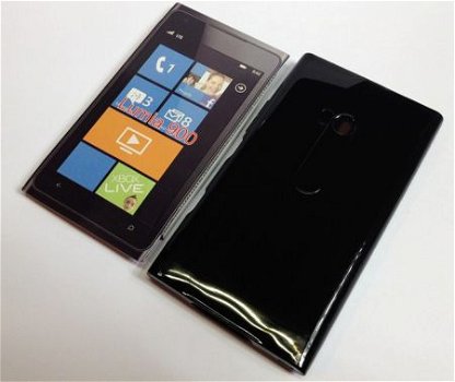 Gel Silicone hoesje Lumia 900 zwart, Nieuw, €6.99 - 1
