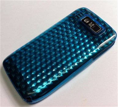 Gel Silicone hoesje Nokia E72 licht blauw, Nieuw, €6.99 - 1