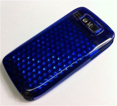 Gel Silicone hoesje Nokia E72 Donker blauw, Nieuw, €6.99 - 1