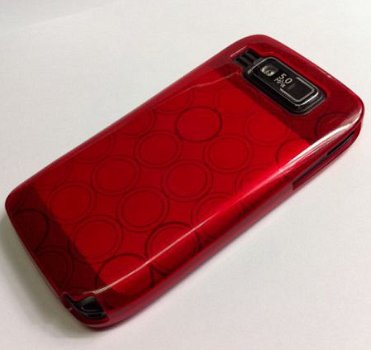 Silicone Hoesje Nokia E72 rood, Nieuw, €6.99 - 1