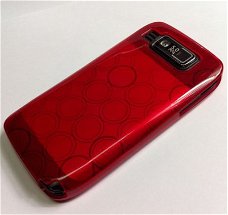 Silicone Hoesje Nokia E72 rood, Nieuw, €6.99
